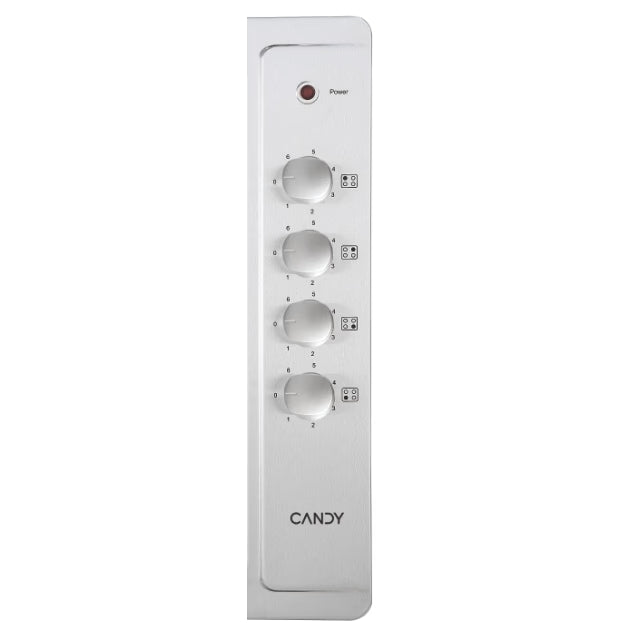 Candy 60CM 4 Zone Hot Plate Hob - Stainless Steel | CLE64KX