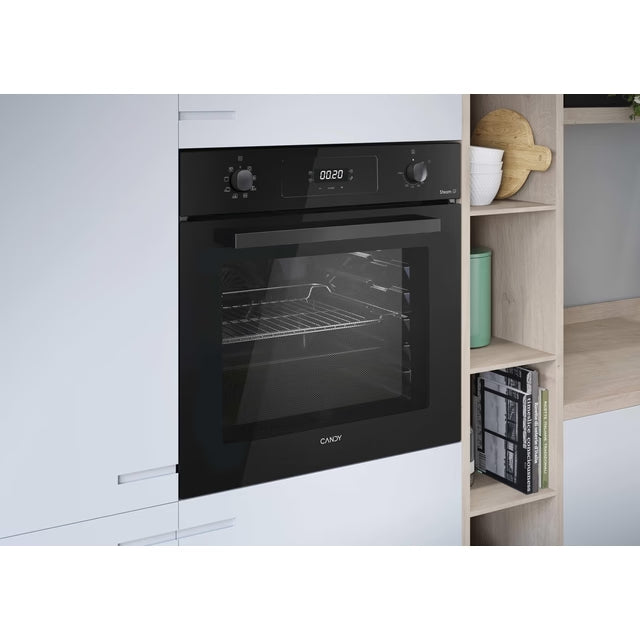 Candy Moderna 65L Built-In Multifunction Electric Single Oven - Black | F IDC N605
