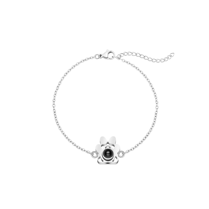 Cat Paw Projector Necklace and Bracelet Set