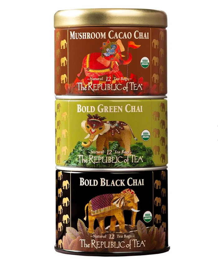 Chai Stackable Tin - The Republic of Tea