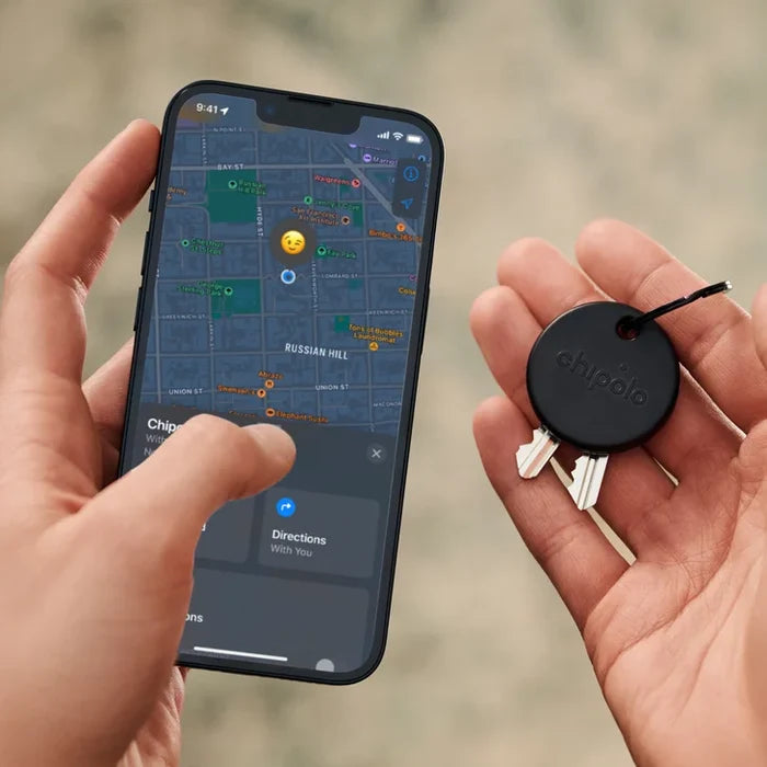 Chipolo POP Bluetooth Tracker Pack of 4 - Black | RWS.0000007.000