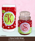 Classy Candle Wraps Design Card