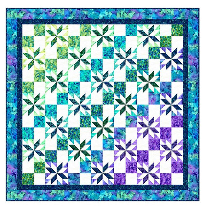 Coloring the Stars Fabric Kit