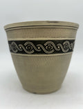 Corinthian Round Plastic Planter