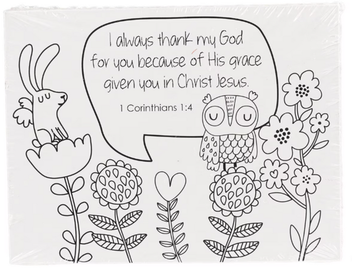 Creative Expression Coloring Cards