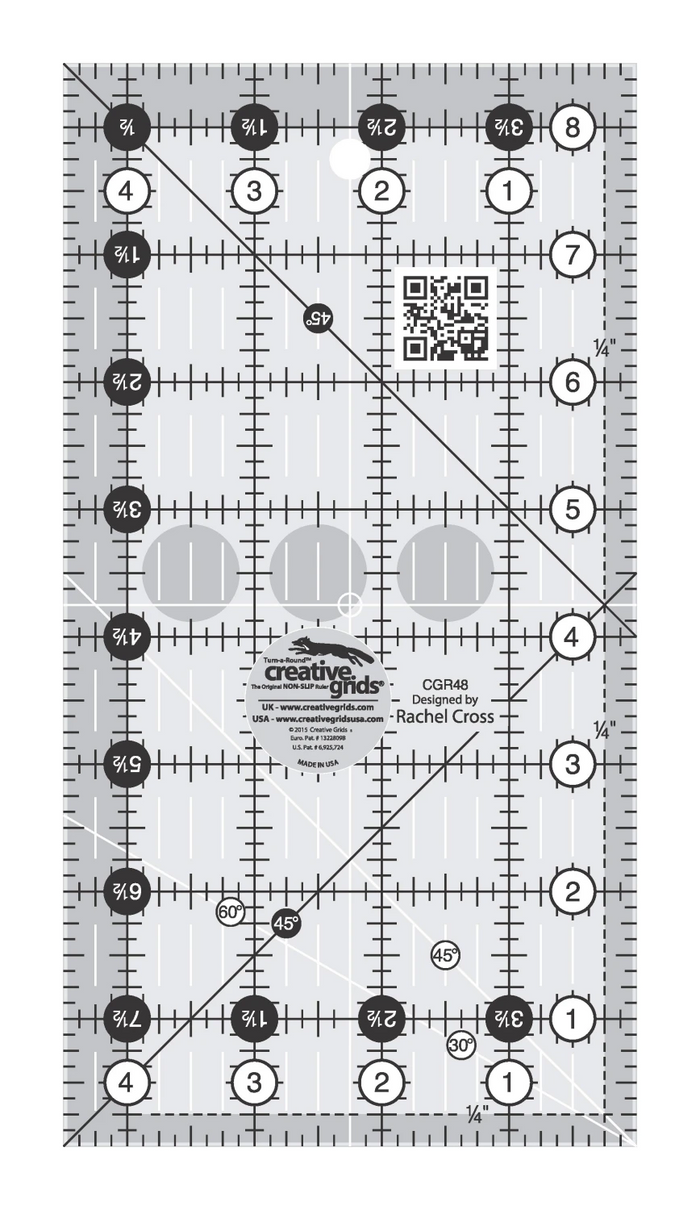Creative Grids 4.5" x 8.5" rul