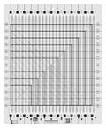 Creative Grids Stripology Squared Ruler