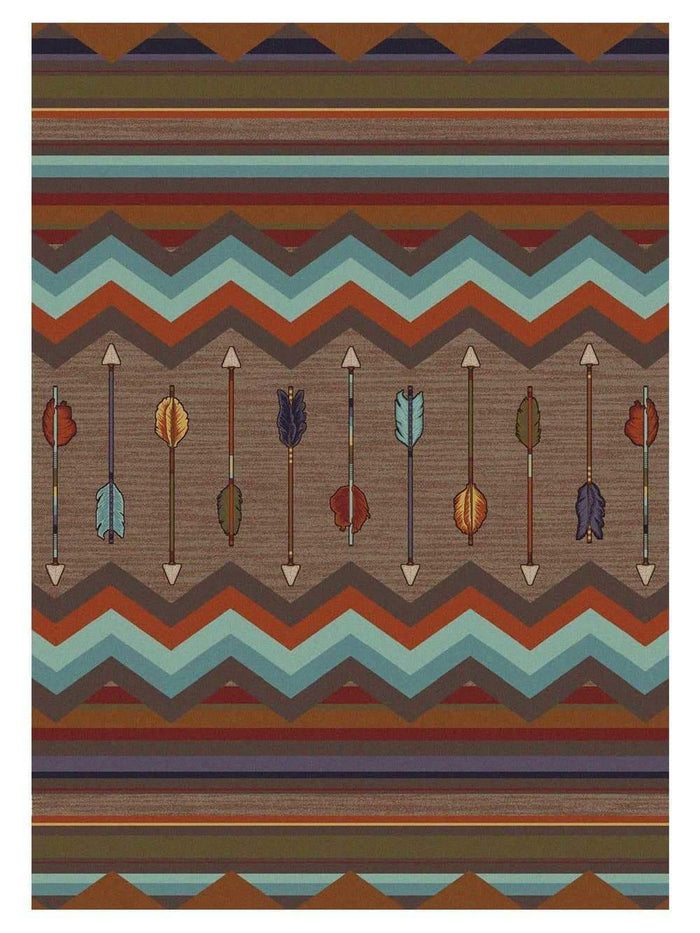 Cresting Fletcher Arrow Rugs - Your Western Decor, LLC