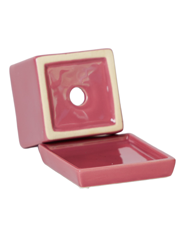 Cube Pot With Saucer And Drainage Hole 60 Plus Colors