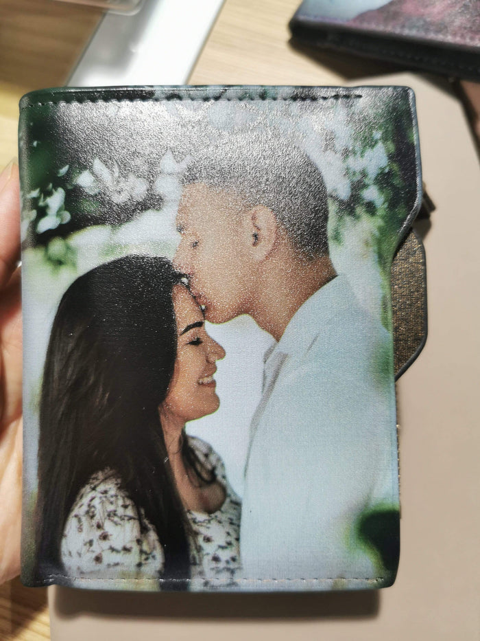 Christmas Gift Custom Colored Photo Wallet-real stock+ship in 48 hours Other Accessories MelodyNecklace