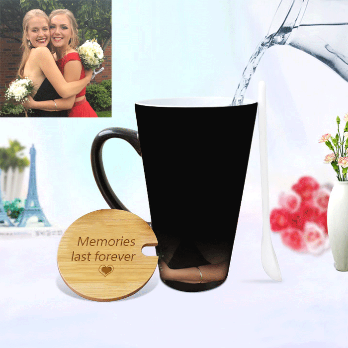Custom Photo Magic Mug Personalized Color Changing Cup
