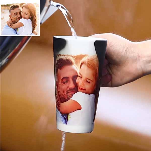 Custom Photo Magic Mug Personalized Color Changing Cup