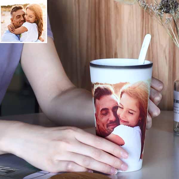 Custom Photo Magic Mug Personalized Color Changing Cup