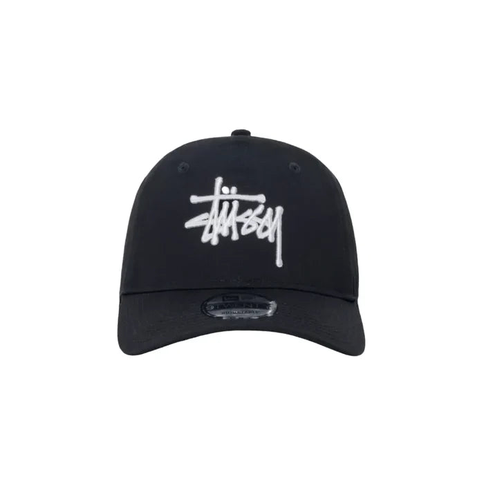 Czapka Stussy New Era 9Twenty Basic Strapback Black STUSSY Czapki