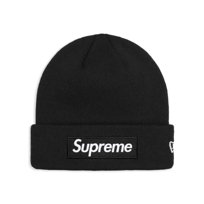Czapka Supreme New Era Box Logo Beanie Black SUPREME Czapki
