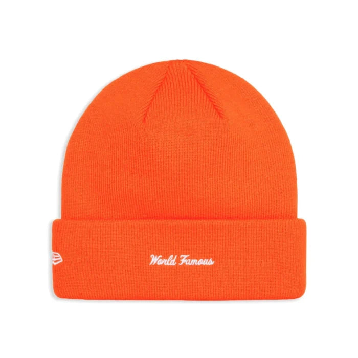 Czapka Supreme New Era Box Logo Beanie Dark Orange SUPREME Czapki