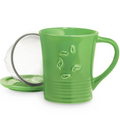 Daily Green Dancing Leaves Mug - The Republic of Tea