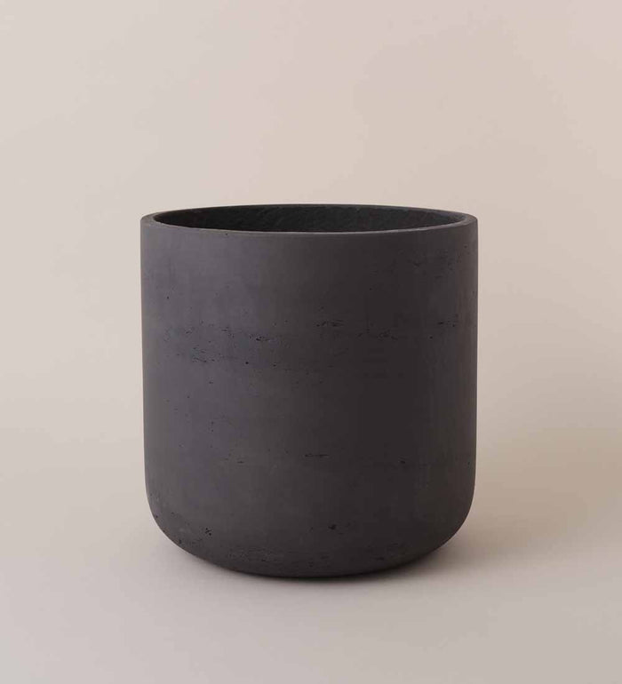 Dark Grey Concrete Pot (44cm)
