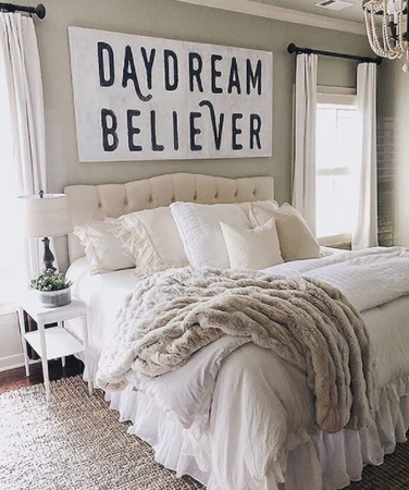 Daydream Believer Art, White