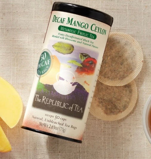Decaf Mango Ceylon Black Black Tea - The Republic of Tea