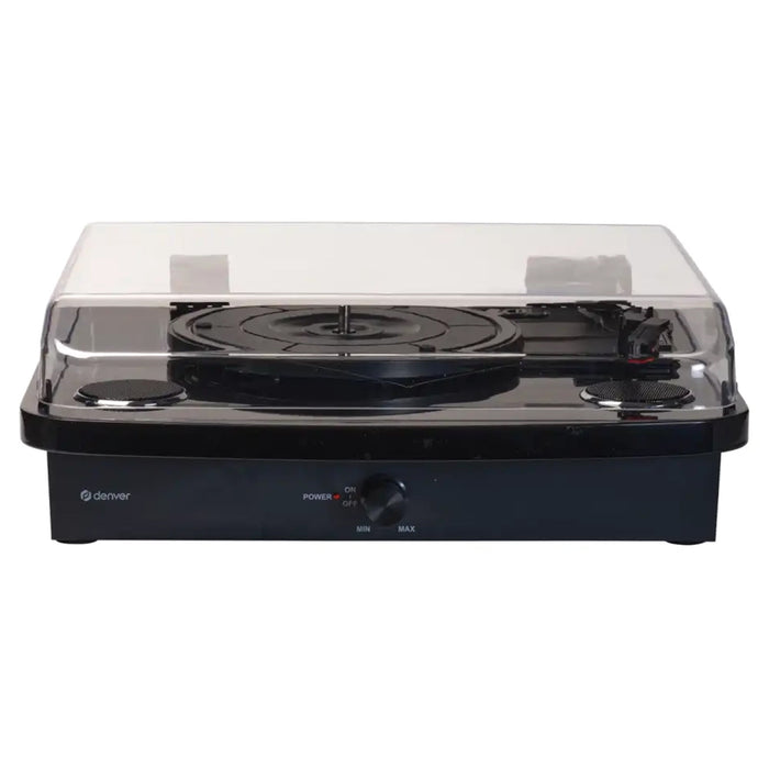 Denver Retro Turntable - Piano Black | VPL-230B from Denver - DID Electrical