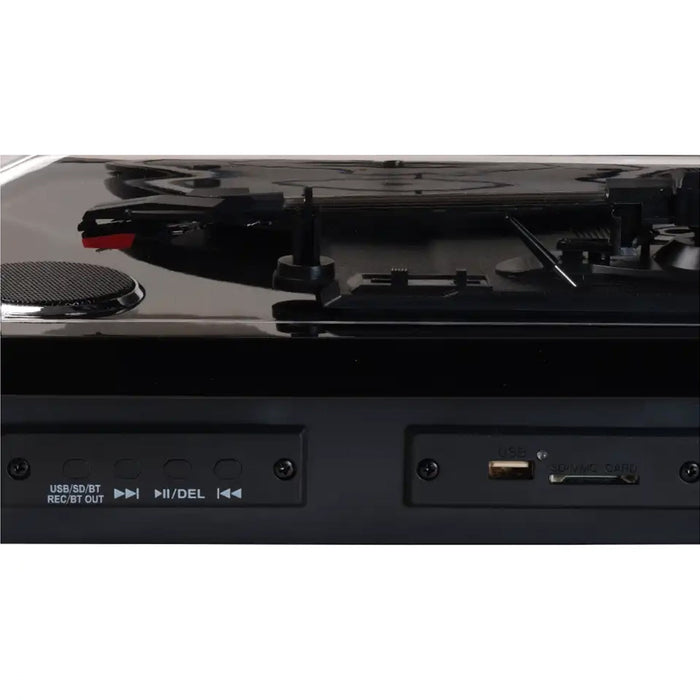 Denver Retro Turntable - Piano Black | VPL-230B from Denver - DID Electrical