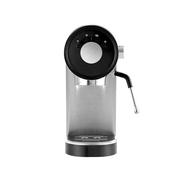Devanti Coffee Machine Espresso Maker 20 Bar Milk Frother Cappuccino Latte Cafe - Devanti