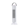 Devanti 2000W Ceramic Tower Heater Space Heaters Oscillating Indoor White - Devanti