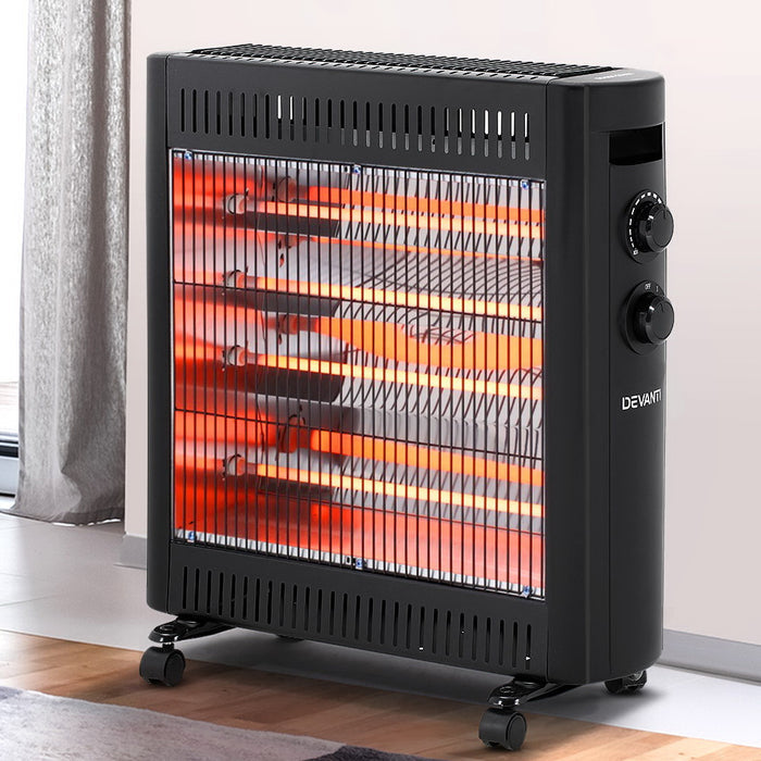 Devanti 2200W Infrared Heater Radiant Heaters - Devanti