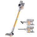 Devanti 300W Stick Vacuum Cleaner Cordless Self-Standing Golden - Devanti