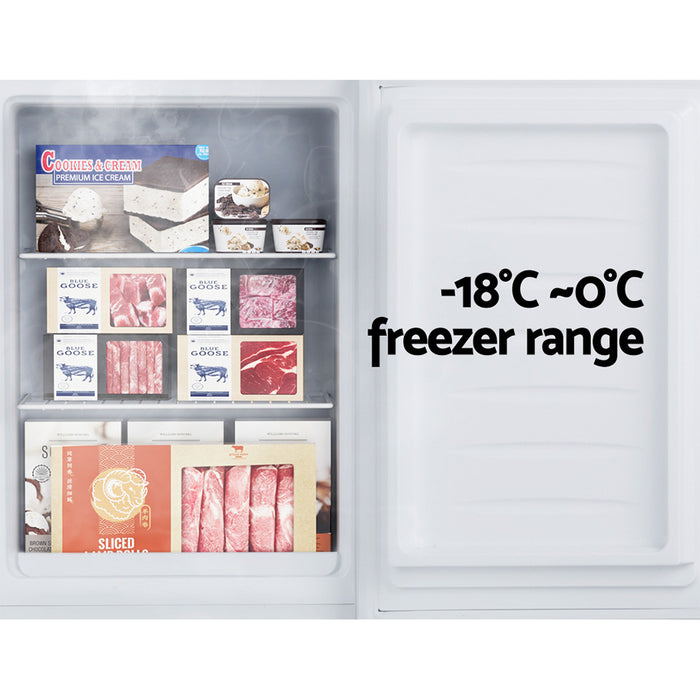 Devanti 42L Upright Freezer Fridge White - Devanti
