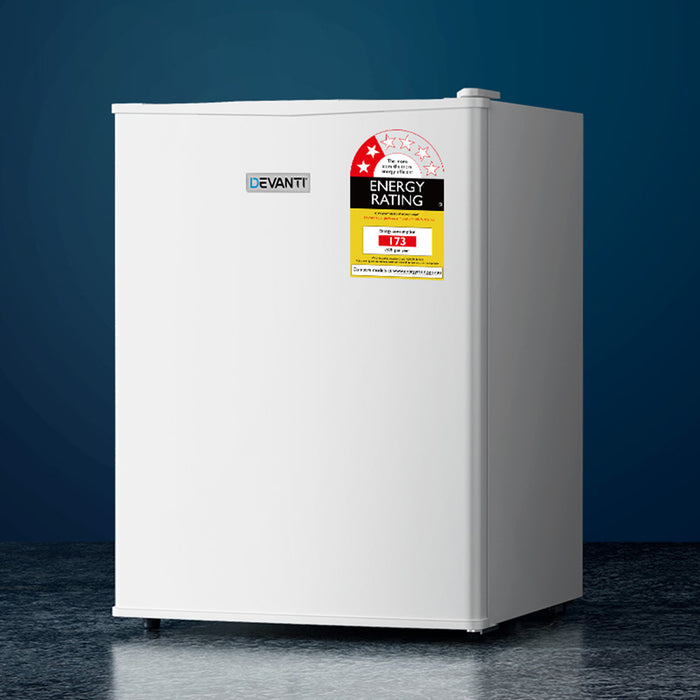 Devanti 42L Upright Freezer Fridge White - Devanti