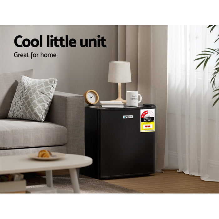Devanti 48L Bar Fridge Black - Devanti