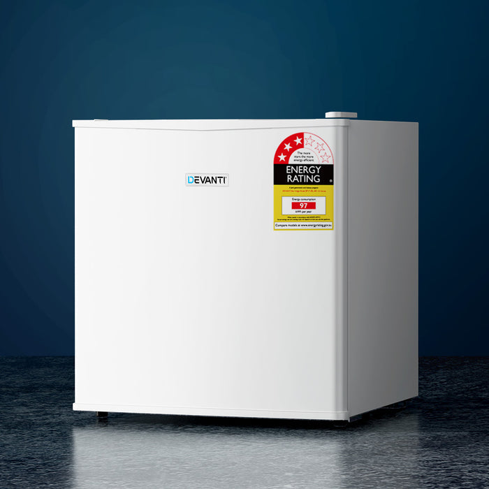 Devanti 48L Bar Fridge White - Devanti