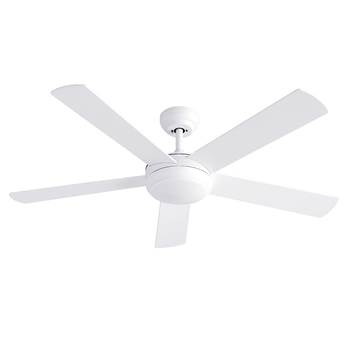 Devanti 52'' Ceiling Fan 5 Blades DC Motor w/Light w/Remote White - Devanti