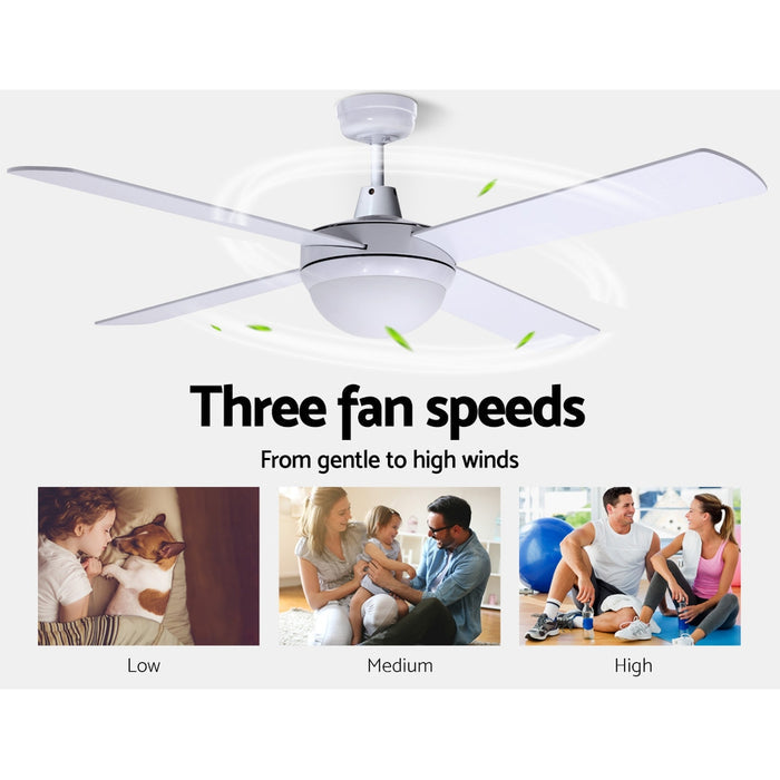 Devanti 52 Ceiling Fan White