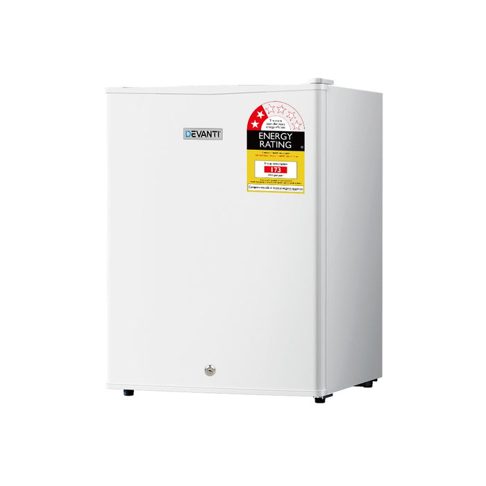 Devanti 60L Upright Freezer Fridge White - Devanti