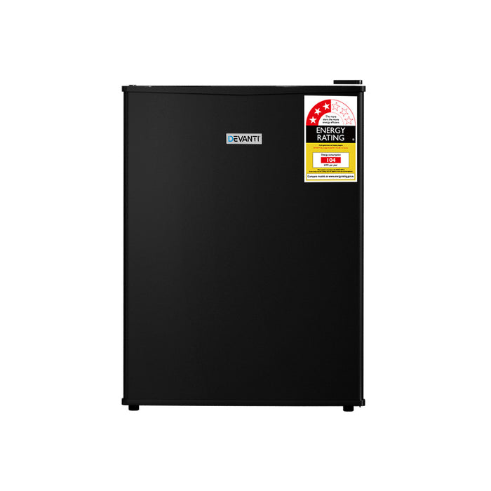 Devanti 70L Bar Fridge Black - Devanti