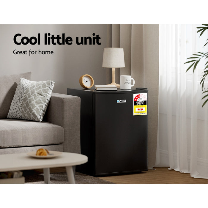 Devanti 70L Bar Fridge Black - Devanti