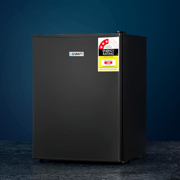 Devanti 70L Bar Fridge Black - Devanti