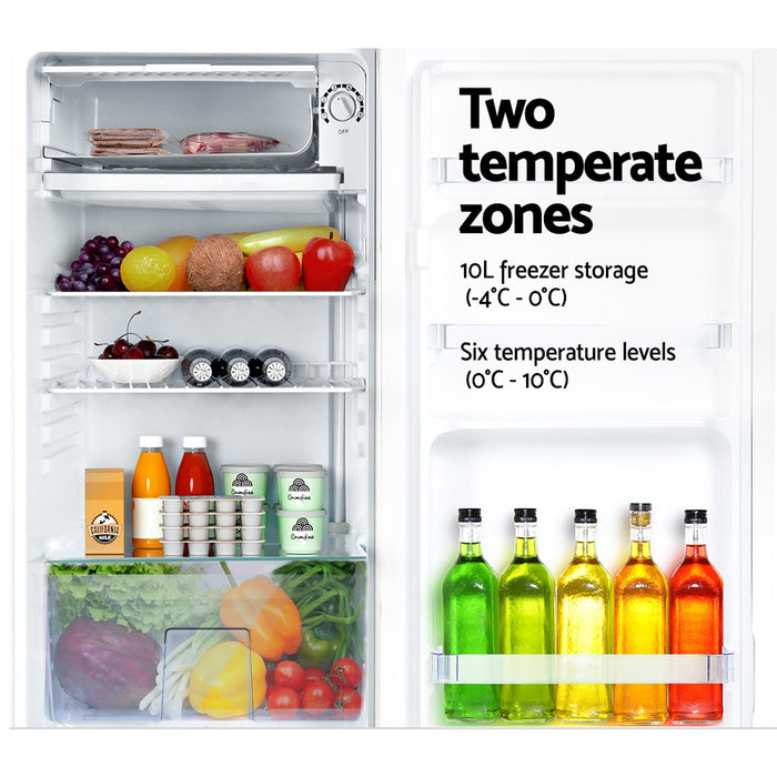 Devanti 95L Bar Fridge White - Devanti