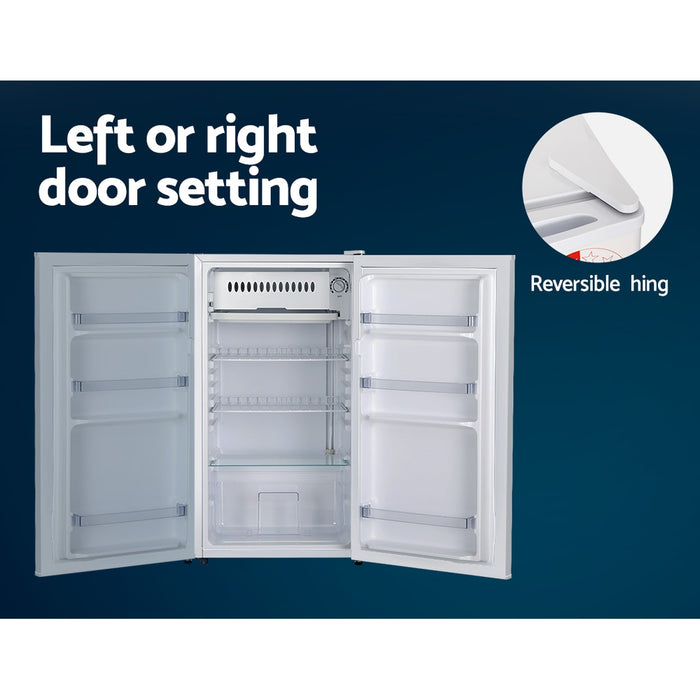 Devanti 95L Bar Fridge White - Devanti