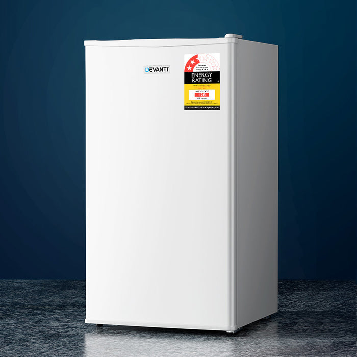 Devanti 95L Bar Fridge White - Devanti