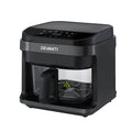 Devanti Air Fryer 5.5L Touch Control Electric Cooker 1200W Black - Devanti