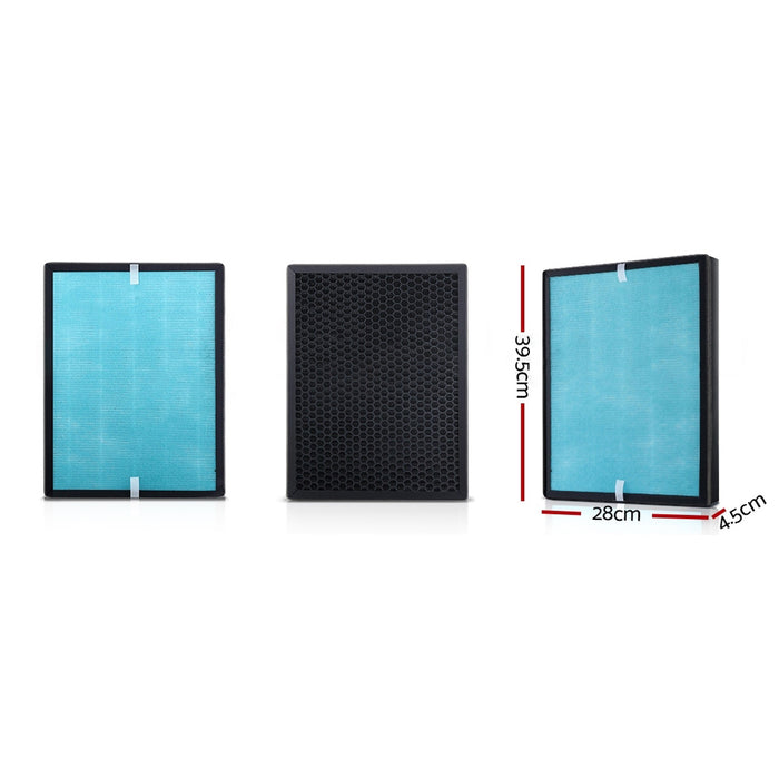 Devanti Air Purifier Replacement Filter 3 Layer HEPA Filters - Devanti