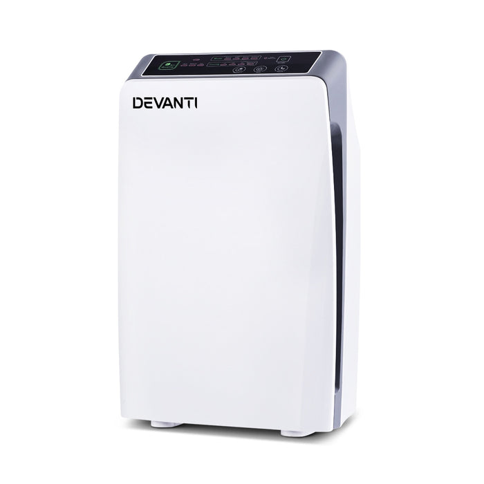 Devanti Air Purifier Cleaner Home Purifiers Odour Sensor HEPA Filter - Devanti