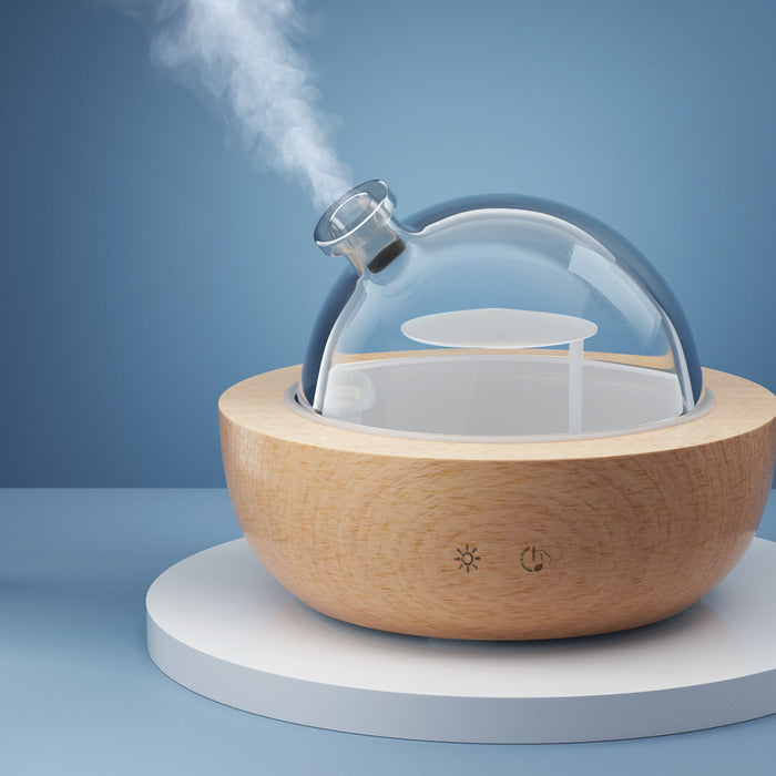 Devanti Aroma Diffuser Aromatherapy Humidifier Purifier Essential Oil LED Glass - Devanti