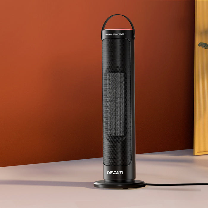 Devanti Ceramic Tower Heater 2000W - Devanti