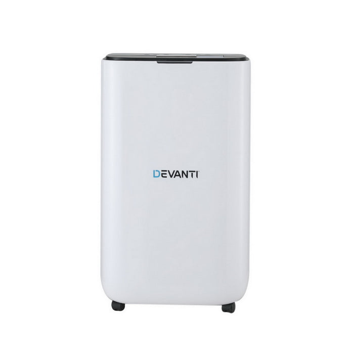 Devanti Dehumidifier 20L Air Purifier White - Devanti