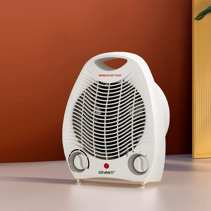 Devanti Electric Fan Heater 2000W - Devanti